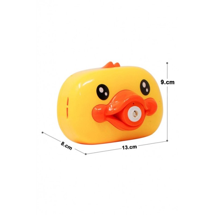 Dispozitiv de facut baloane BubbleDuck, functioneaza cu baterii, efecte sonore si luminoase, galben, Doty®️ [6]