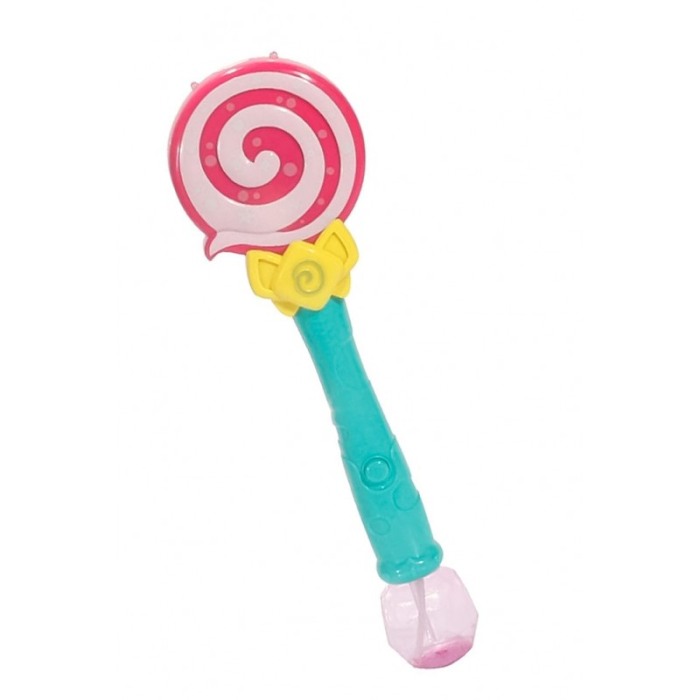 Dispozitiv de facut baloane BubbleLollipop, efecte sonore, 2 rezerve cu solutie incluse, multicolor, Doty®️ [4]