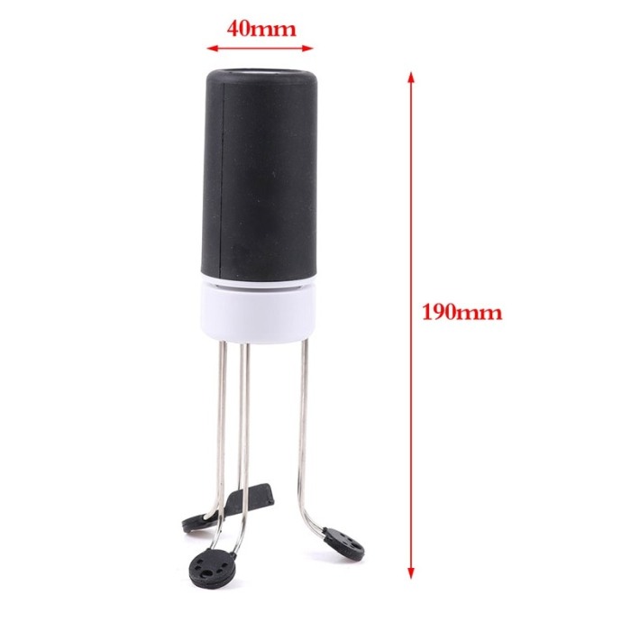 Dispozitiv electric pentru amestecare mancare AutoStir, rezistent la caldura si lichide, negru, Doty®️ [5]