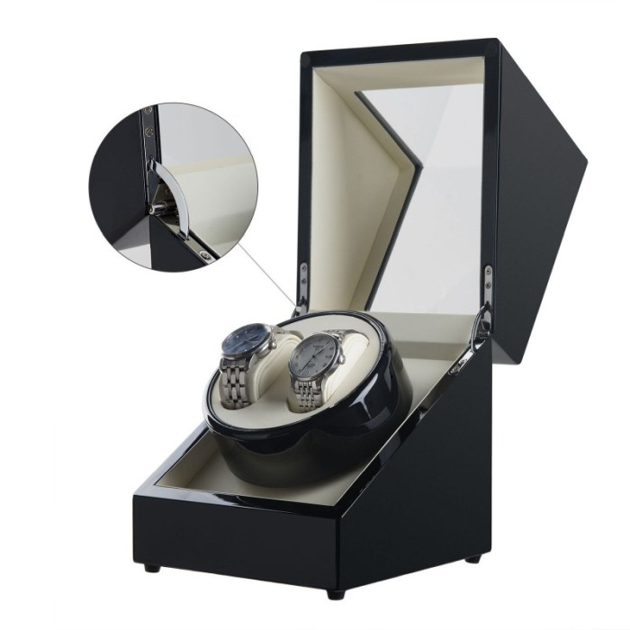 Dispozitiv Intoarcere Ceasuri Automatice Watch Winder 2+0 Negru [4]