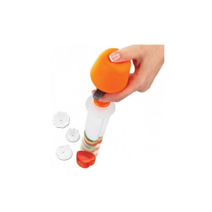 Dispozitiv MagicCut, 6 forme, pentru taierea fructelor si legumelor in forme decorative, Doty® [11]