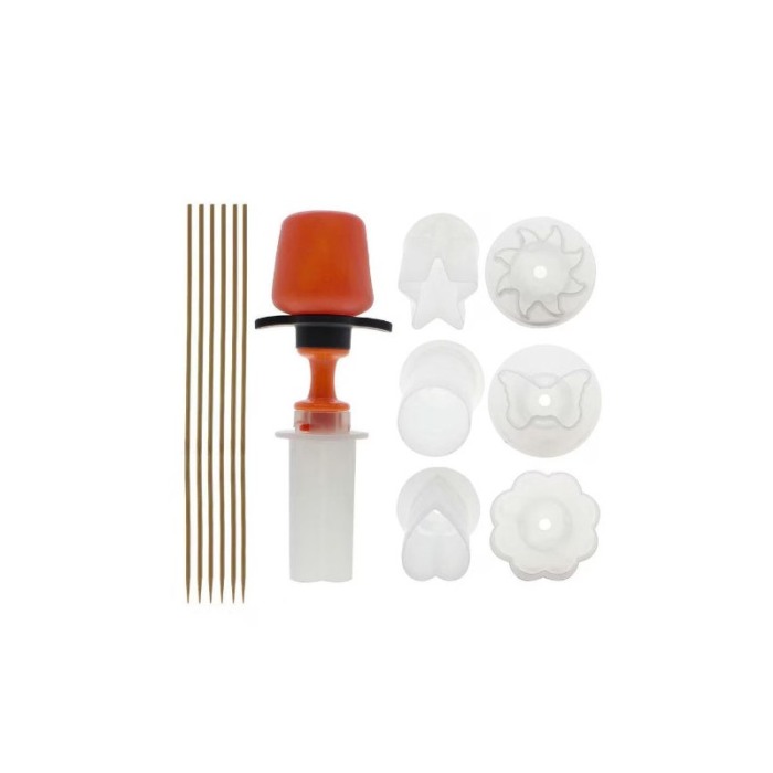 Dispozitiv MagicCut, 6 forme, pentru taierea fructelor si legumelor in forme decorative, Doty® [5]