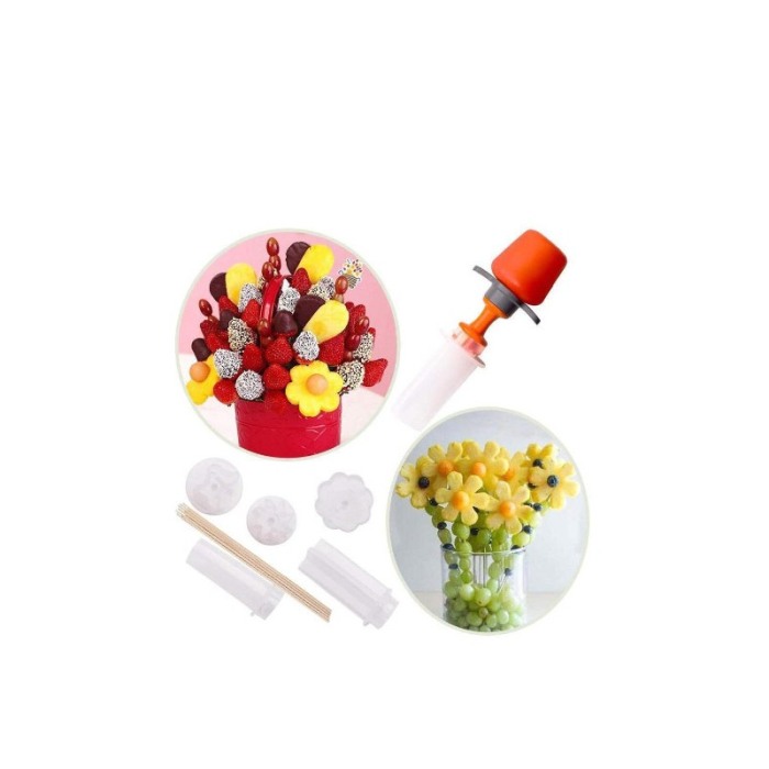 Dispozitiv MagicCut, 6 forme, pentru taierea fructelor si legumelor in forme decorative, Doty® [3]