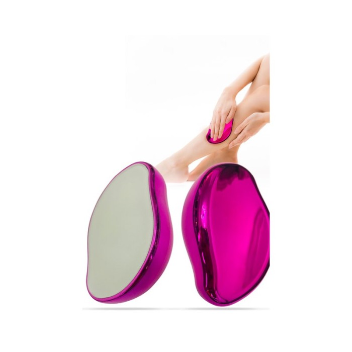 Dispozitiv manual de epilat SilkSkin Doty®, pentru indepartarea parului si exfoliere, fara durere, mov [1]