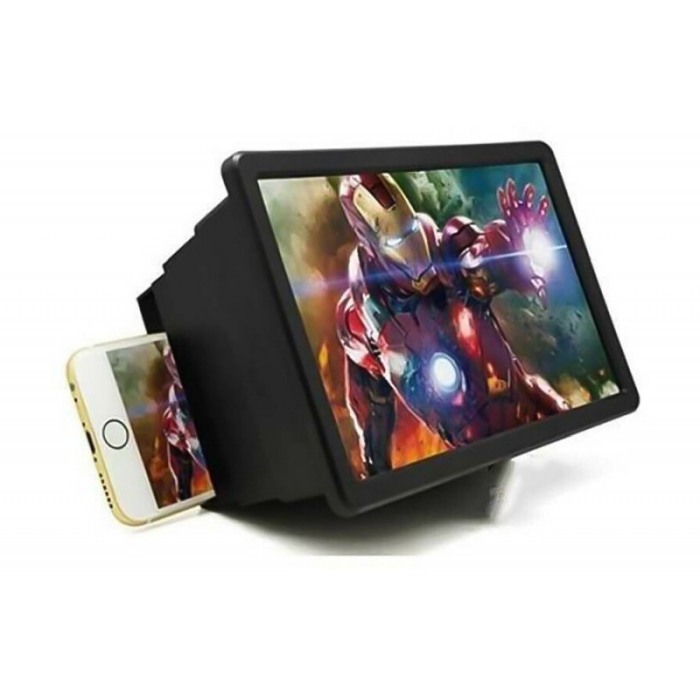 Dispozitiv pentru marirea ecranului de la telefon Mobile Cinema, cu stativ, efect 3D,19 x 12 x 10 cm, portabil , usor de folosit [3]