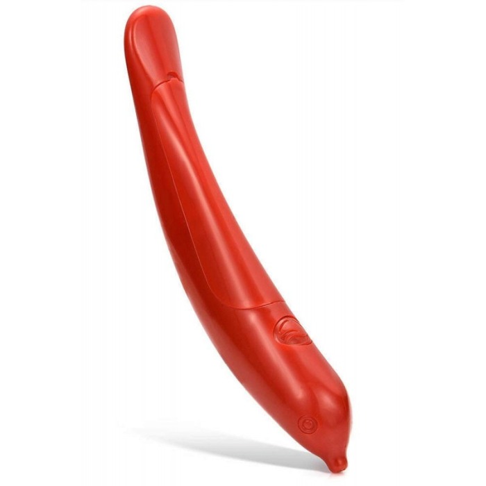 Dispozitiv pentru ornat cafeaua/prajiturile Hot Red Pepper, stil creion, dimensiuni reduse, bateriile incluse, rosu, Doty® [1]