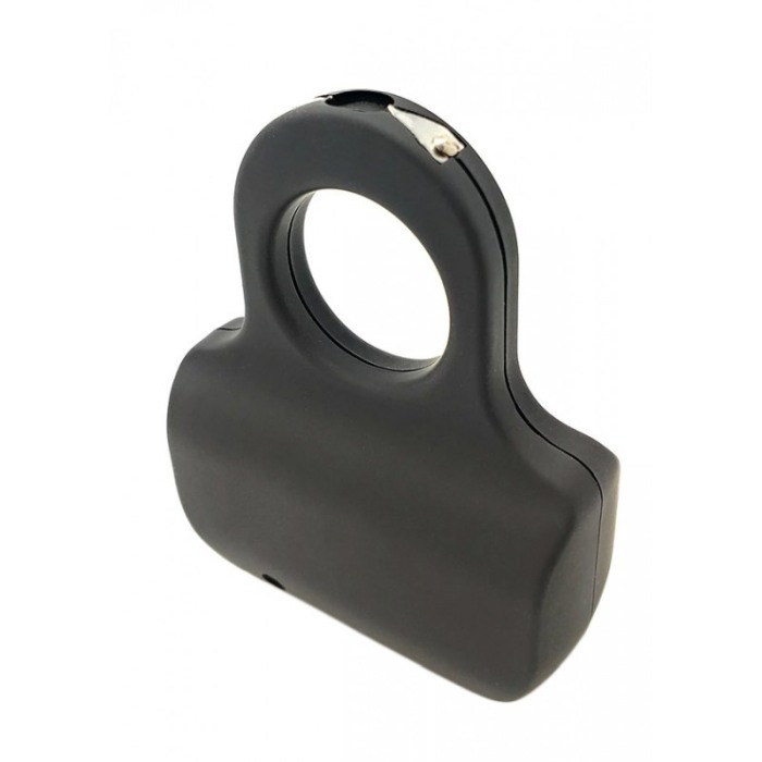 Dispozitiv tip inel de autoaparare ElectroRing Doty®, cu electrosoc, compact, 7x6 cm, reincarcabil, USB inclus, negru [7]