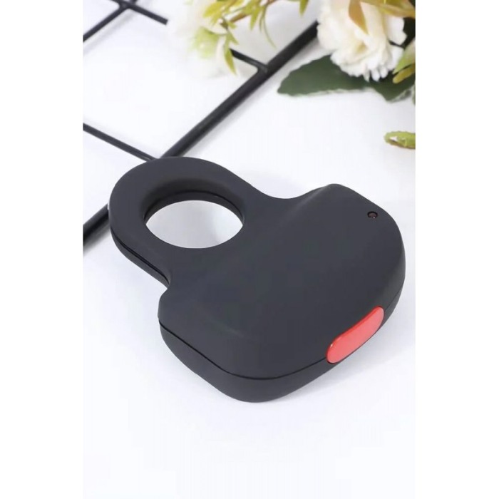 Dispozitiv tip inel de autoaparare ElectroRing Doty®, cu electrosoc, compact, 7x6 cm, reincarcabil, USB inclus, negru [2]