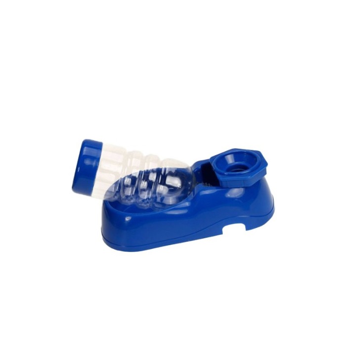 Dozator de apa automat pentru animalele de companie PetsBottle, detasabil, castron inclus, 260 ml, albastru, Doty®️ [3]