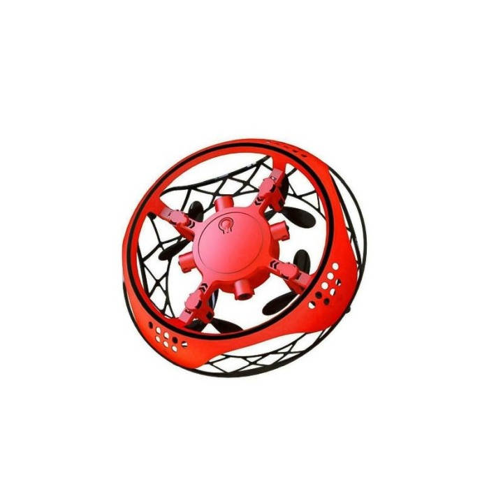Drona de jucarie Induction RedDrone, control prin gesturi, anti coliziune, design minimalist, rosu [1]