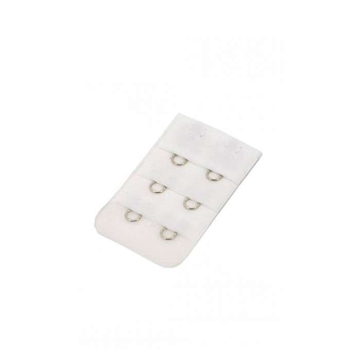 Extensie prelungire sutien Ad ON, 3 pozitii suplimentare, practica, 5 x 3 cm, alb [2]