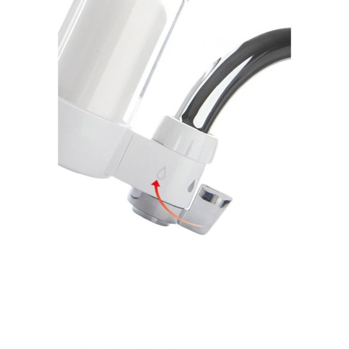Filtru de apa CleanWater, montabil pe robinet, purifica si elimina impuritatile, universal, alb, 11x11 cm, Doty®️ [2]