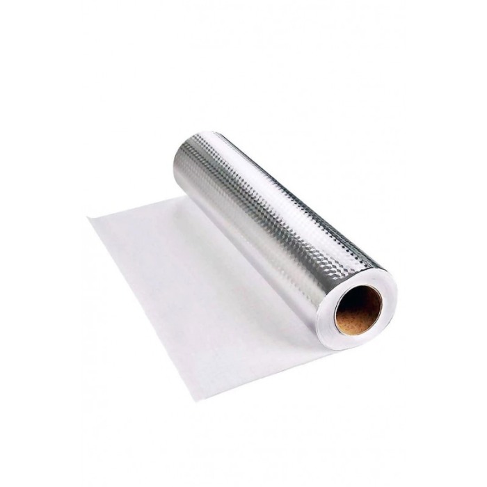 Folie autocolanta Space Cube, protejeaza blatul din bucatarie, rezistenta la apa, 60x 300 cm, argintie, Doty® [7]