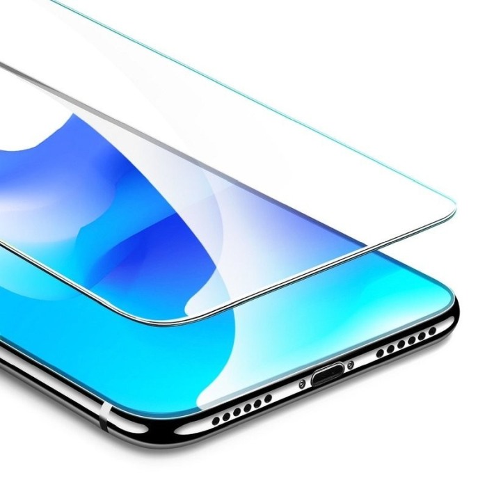 Folie policarbonat  de protectie iphone 11, marime 0.3 mm , crystal clear 2.5D , Doty [2]