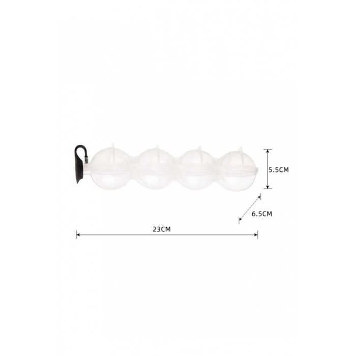 Forma pentru cuburi de gheata Fresh IceCube Doty®, forma rotunda, 15x5.5 cm, tip sticla, transparenta [3]