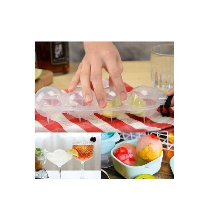 Forma pentru cuburi de gheata Fresh IceCube Doty®, forma rotunda, 15x5.5 cm, tip sticla, transparenta [5]