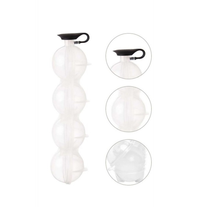 Forma pentru cuburi de gheata Fresh IceCube Doty®, forma rotunda, 15x5.5 cm, tip sticla, transparenta [9]
