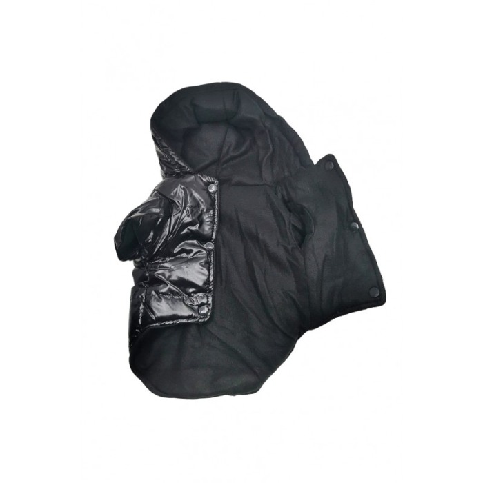 Geaca calduroasa Nero Jacket Doty® pentru caini de talie mica, captusita, impermeabila, picioruse/gluga, marime L, negru [4]