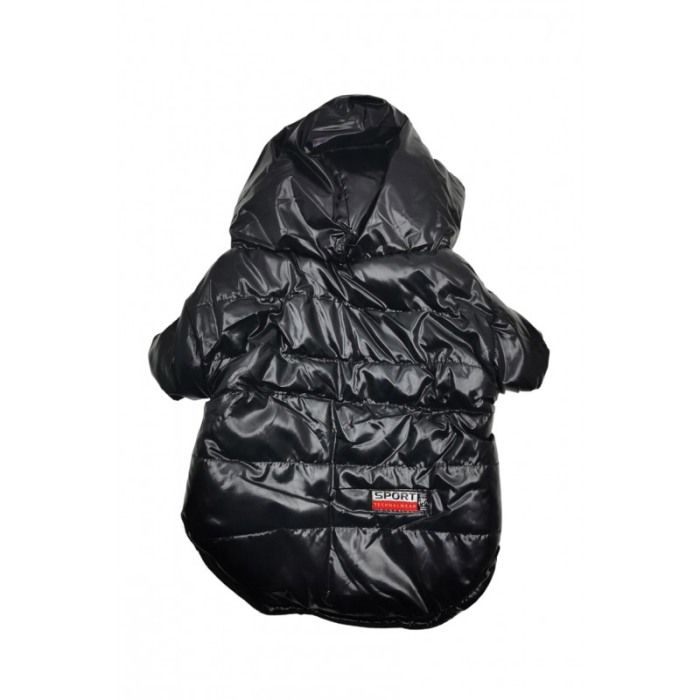 Geaca calduroasa Nero Jacket Doty® pentru caini de talie mica, captusita, impermeabila, picioruse/gluga, marime L, negru [3]