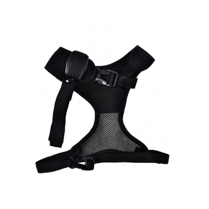 Ham 2 in 1 Cooper Harness, cu lesa retractabila, pentru caini de talie mica, lesa 150 cm, reglabila,rezistenta 5-15 kg, negru,do [3]