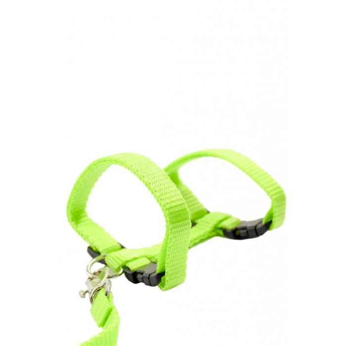 Ham cu lesa Malo's, pentru pisici, iepuri si dihori de dimensiuni mici, marime ajustabila, verde [3]