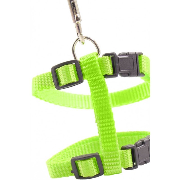 Ham cu lesa Malo's, pentru pisici, iepuri si dihori de dimensiuni mici, marime ajustabila, verde [5]