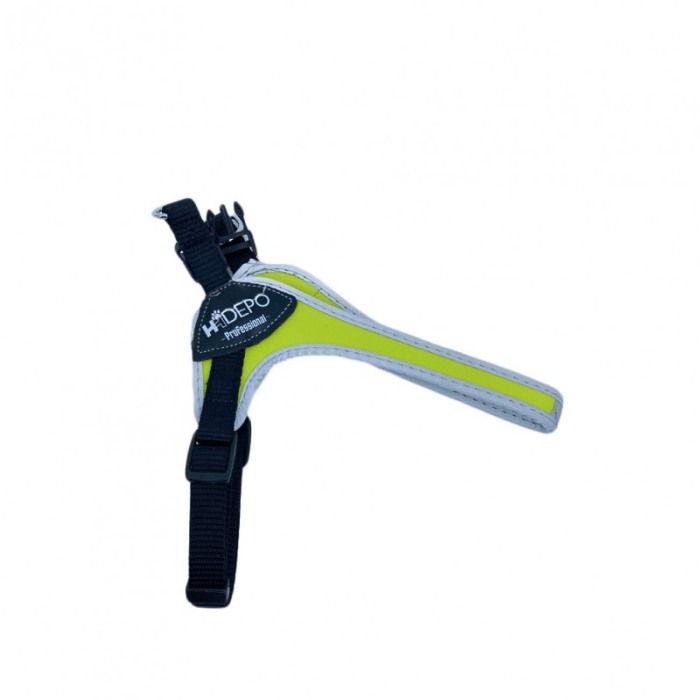 Ham pentru animale de companie Jax's , talie mica , 40 cm , design minimalist,banda reflectorizanta, verde lime [3]