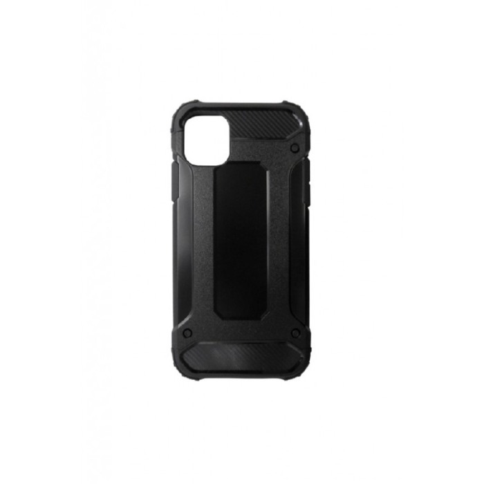 Husa antisoc pentru Iphone 11 ,6.1 inch , tip armura, margini iesite in relief, negru, Doty [3]