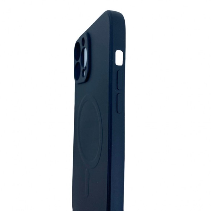 Husa compatibila cu iPhone 13 Pro din silicon, captusita cu microfibra, design modern, negru, marime 6.1 inch [4]