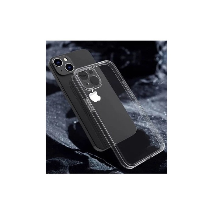 Husa compatibila cu iPhone 14 Plus 6.7 inch, decupaje precise, transparenta, Liquid Silicone [5]