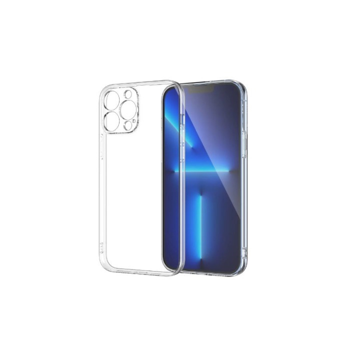 Husa compatibila cu iPhone 14 Pro Max 6.7 inch, decupaje precise, transparenta, Liquid Silicone [4]