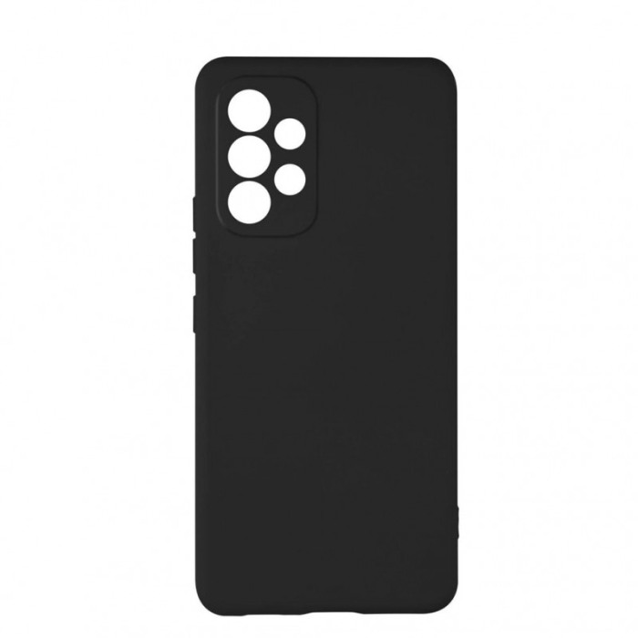 Husa din silicon compatbila cu Samsung Galaxy A53 5G, decupaje precise, material flexibil, negru [2]
