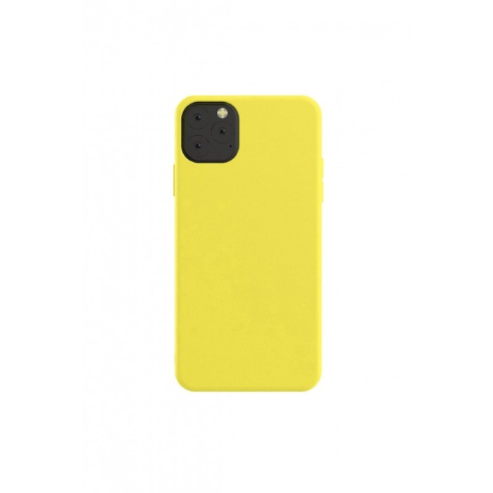 Husa iPhone 11 Pro 5.8 inch , Galben, Liquid Silicone,  5.8 inch [1]