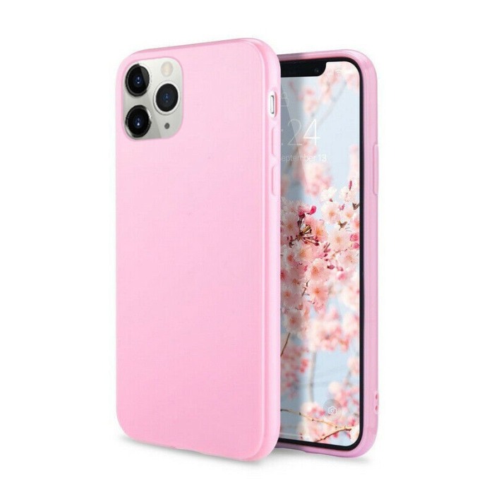 Husa iPhone 11  , Roz deschis, Liquid Silicone, 6.1 inch [2]