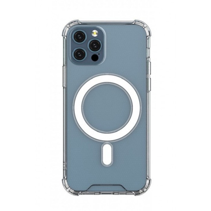 Husa iPhone 12 Pro Max  CrystalMag,magnetica,6.7 inch, transparenta [8]