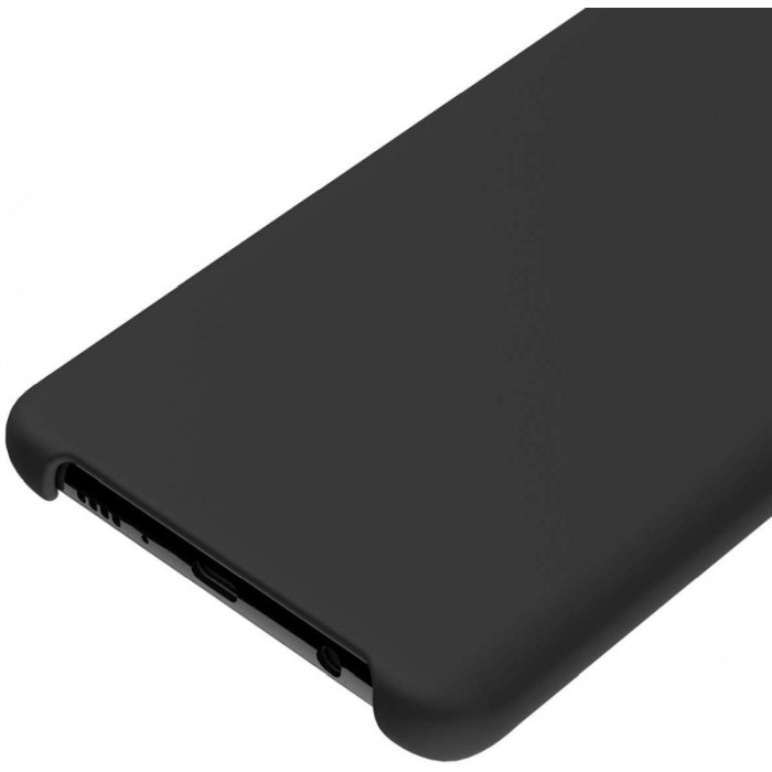 Husa Luxury pentru Samsung  S10P Negru Slim, Liquid Silicone Galaxy S10 PLUS [3]