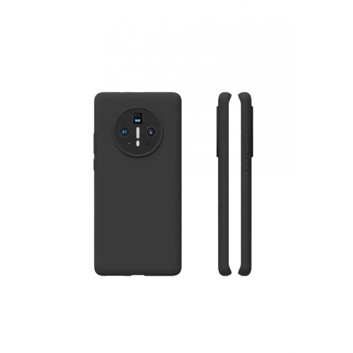 Husa pentru Huawei Mate 40 Pro , Liquid Silicone, negru,subtire [4]