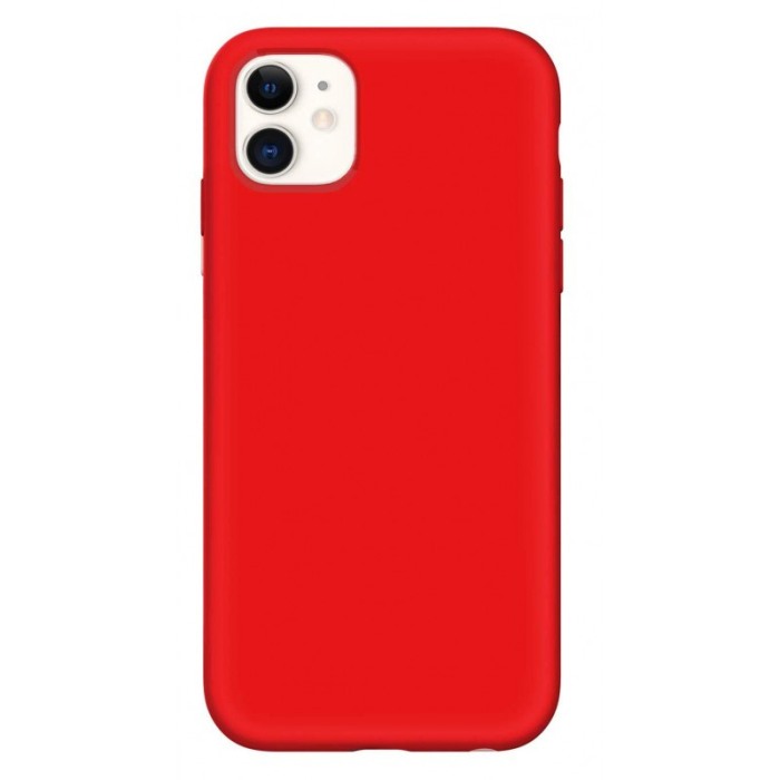 Husa pentru iPhone 11 Rosu , Liquid Silicone iPhone XI marime de  6.1 inch [5]