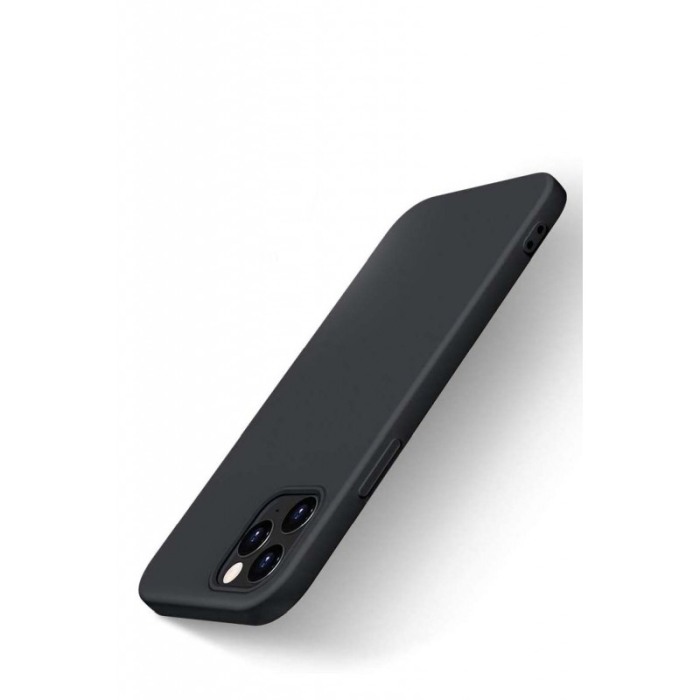 Husa pentru Iphone 12 Mini, Liquid Silicone, negru, marime 5.4 inch,Doty [3]