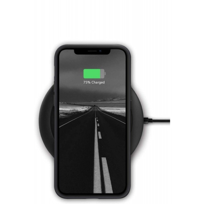 Husa pentru Iphone 12 Pro Max, negru, Liquid Silicone, design modern tip carbon, marime 6.7 inch,Doty [2]