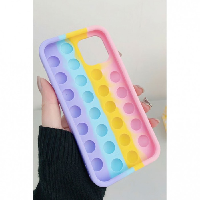 Husa pentru Iphone 12 Pro Max, Silicone POP, multicolor,interactiva,antistres, marime 6.7 inch [4]