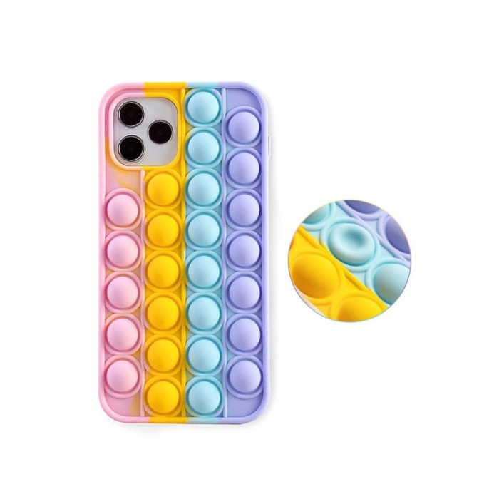 Husa pentru Iphone 12 Pro Max, Silicone POP, multicolor,interactiva,antistres, marime 6.7 inch [3]