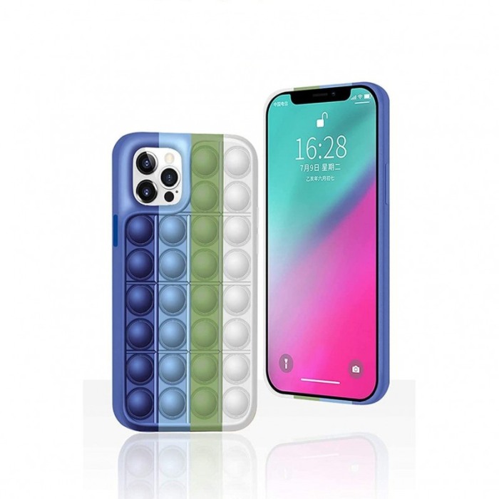 Husa pentru Iphone 12 Pro , Silicone POP, multicolor,interactiva,antistres, marime 6.1 inch [3]