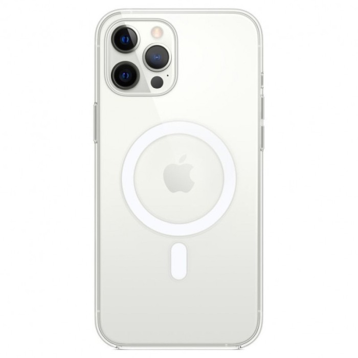 Husa pentru iPhone 13 Pro Max CrystalMag, compatibila incarcatoarelor Qi si accesorilor MagSafe , 6.7 inch, transparenta [3]