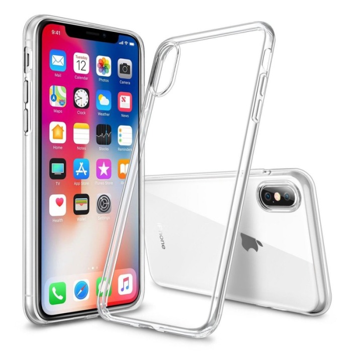 Husa pentru iPhone X , Clear , Liquid Silicone iPhone X [3]