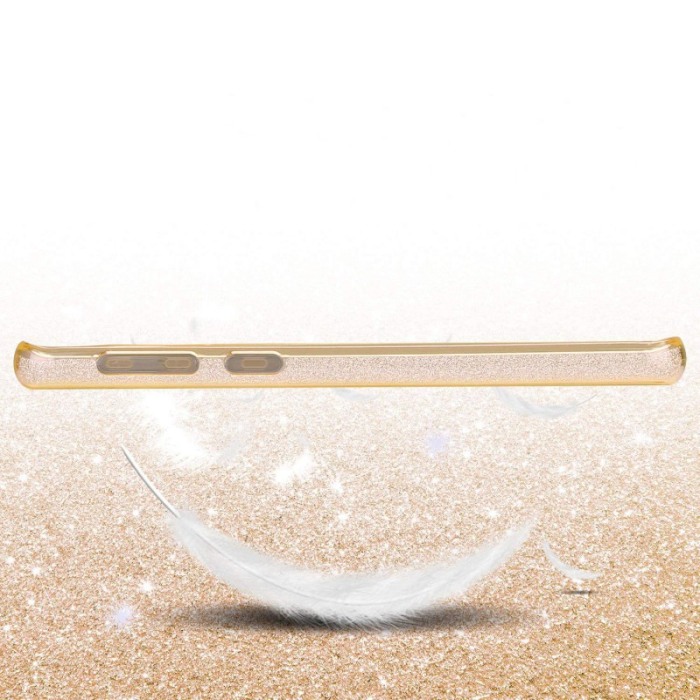 Husa pentru Samsung Galaxy S10 ,Bling Sparklyn, cu Glitter, auriu [2]