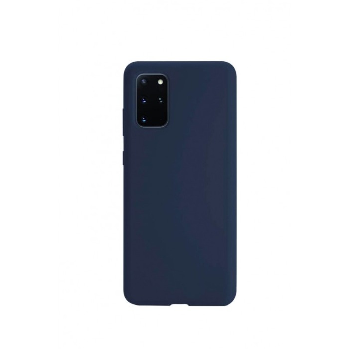 Husa pentru Samsung Galaxy S20 Plus , albastru inchis, Liquid Silicone,captusita cu microfibra,marime 6.7 inch,Doty [1]