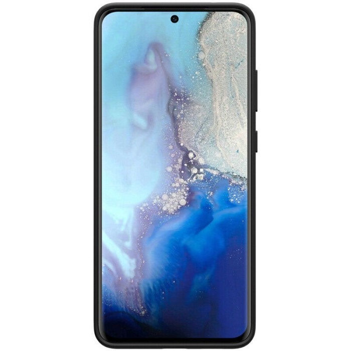 Husa pentru Samsung Galaxy S20 Ultra,negru,  captusita cu microfibra, Liquid Silicone, 6.9 inch [3]