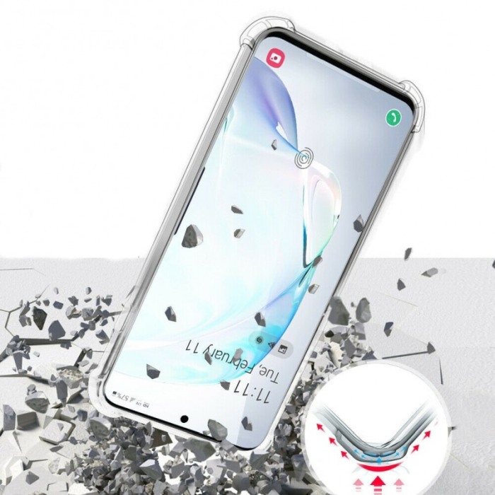 Husa pentru Samsung S20 , crystal clear , anti soc cu perne de aer [4]
