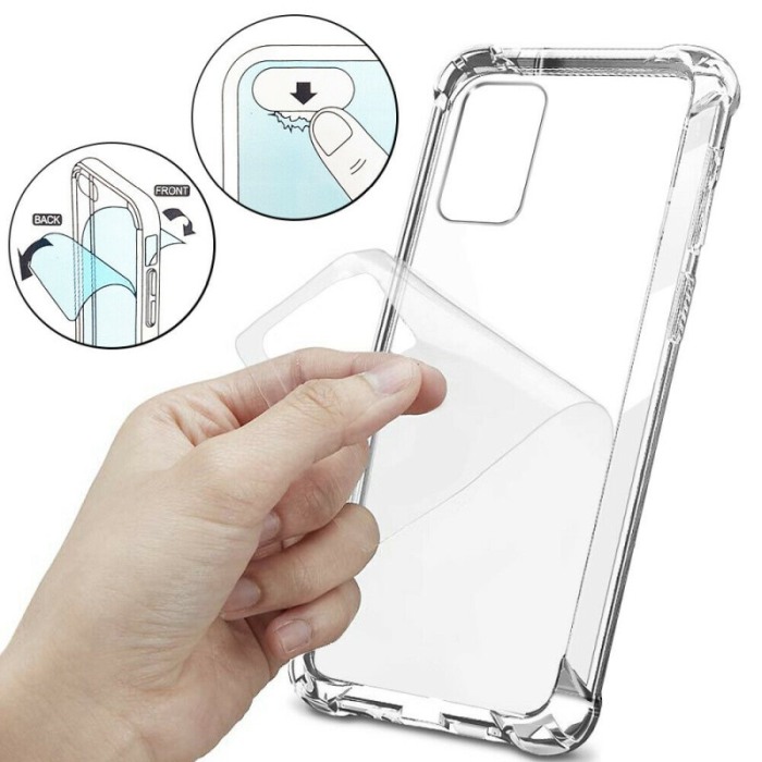 Husa pentru Samsung S20 Plus , crystal clear , anti soc cu perne de aer [5]